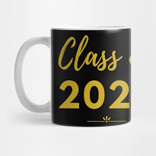 Gold Class of 2020 Student Gift High School College Senior Mug